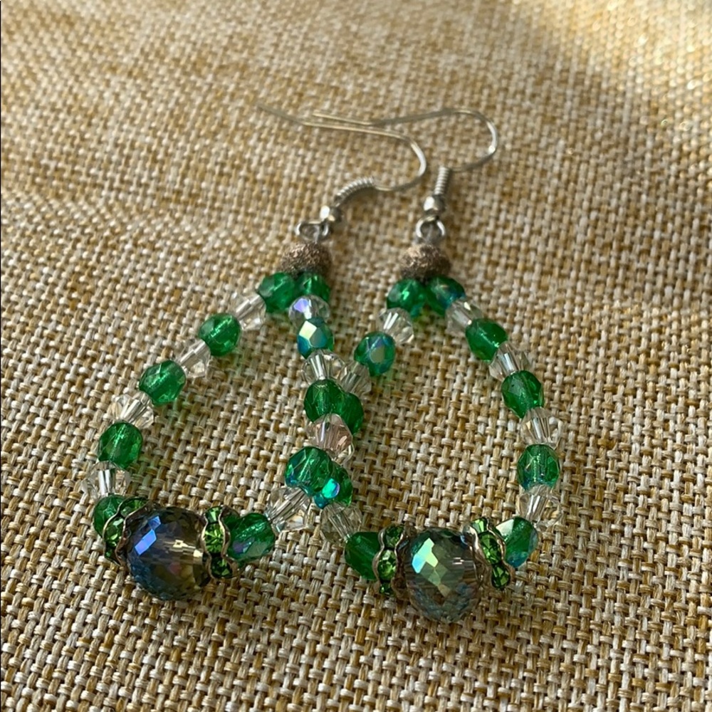 Gorgeous handcrafted drop earrings